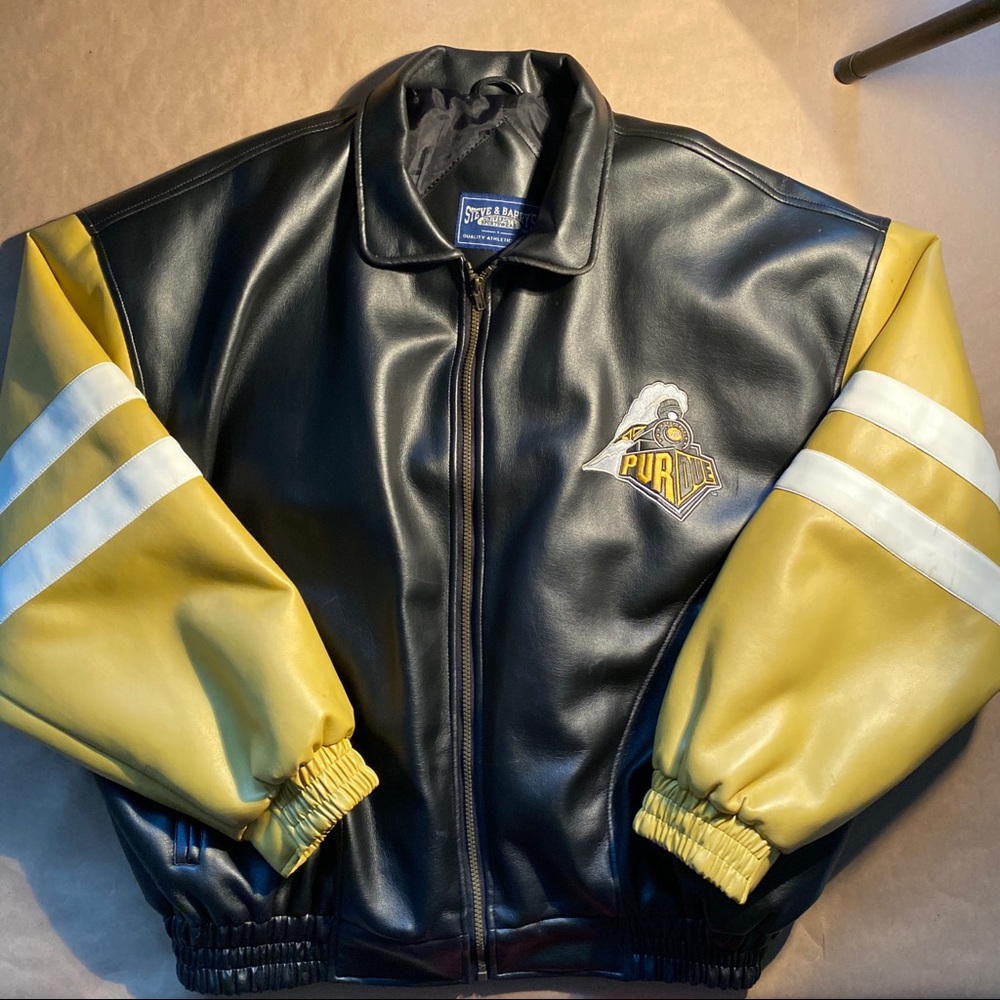 VTG Purdue University Leather